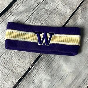 University of Washington Purple and Gold Headband
